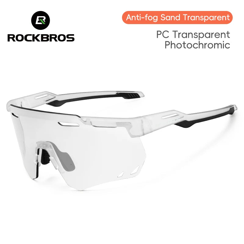 Gafas de ciclismo unisex MTB carretera lentes polarizadas fotocromáticas UV400, tendencia otoño 2026, protección ocular para todo clima