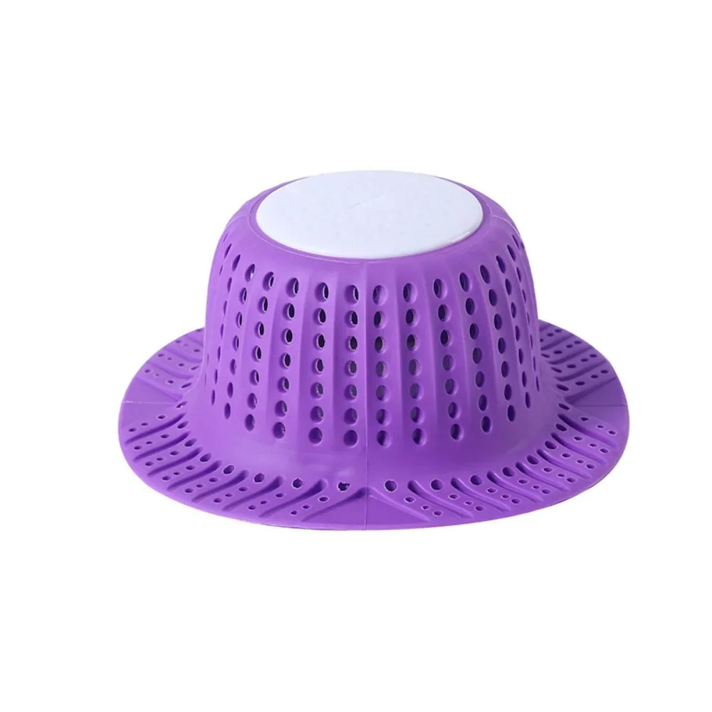 Drain Hair Catcher Collapsible Drain Protector For Bathtub Sink Shower Drains Spring Cleaning 2026 Keeps Drains Clear