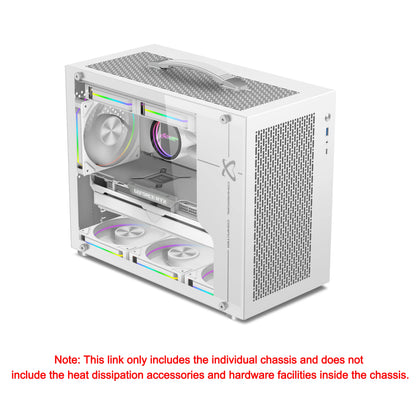 Boîtier PC Mini ITX Côté Transparent Refroidissement Liquide 240mm