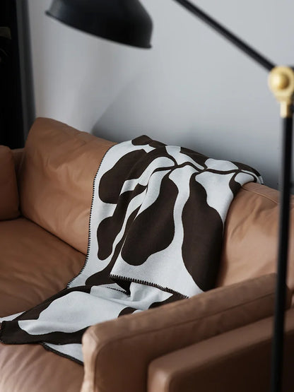 Jacquard Imitation Cashmere Throw Blanket – Soft Luxury Sofa Bedspread Nordic Geometric Shawl Home Decor 2026