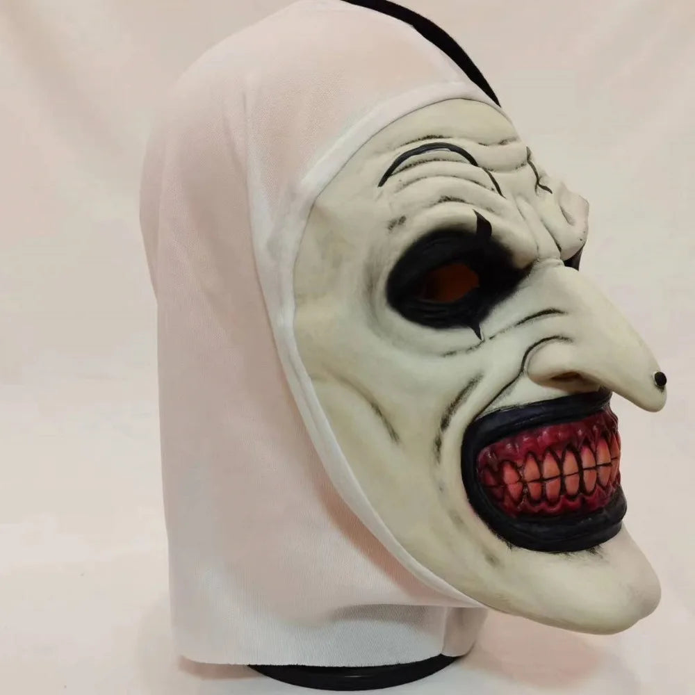 Scary Realistic Latex Horror Full-Face Cosplay Mask Unisex Halloween Party Prop 2026
