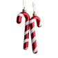 Set of 2 PVC Snowman Christmas Ornaments - Red & White Hanging Baubles for Festive Tree Decor, Perfect for Home and New Year Celebrations