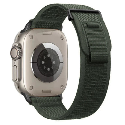 Nylon Trail Loop Apple Watch Band - Breathable Sport Strap for Ultra 3 2, Series 11 10 9 8 7 41-49mm