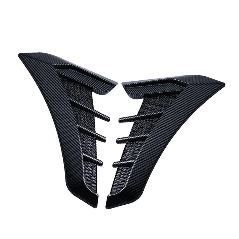 Car Hood Vents Universal Air Intake Scoop Carbon Fiber Look Exterior Decoration TikTok Viral Fall 2026 Gift Idea