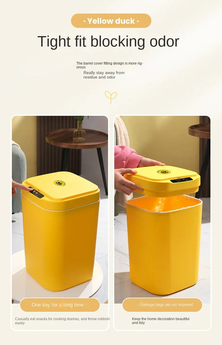 Sensor Trash Can Automatic Waste Bin Home 2025 Hands Free