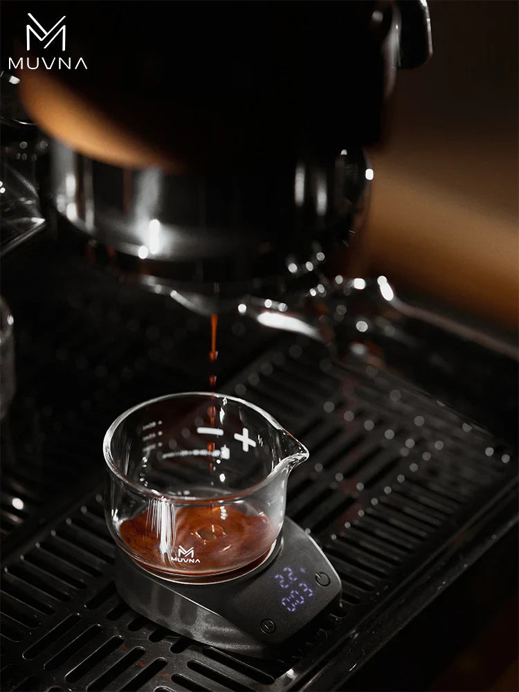 Balance à café Mini électronique de précision 0,1g pour espresso avec affichage LED et tasse à poudre, dosage barista automne 2025