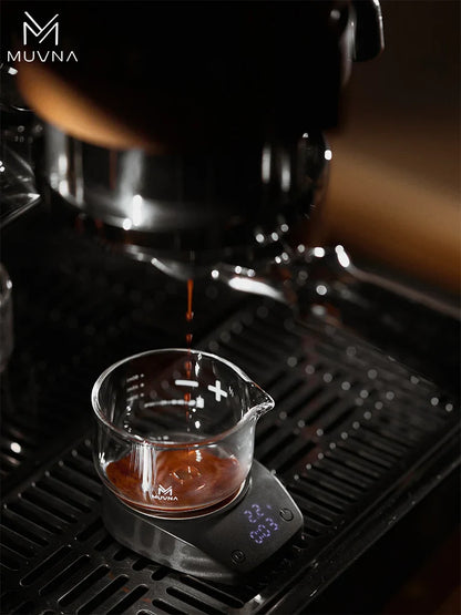 Balance à café Mini électronique de précision 0,1g pour espresso avec affichage LED et tasse à poudre, dosage barista automne 2025