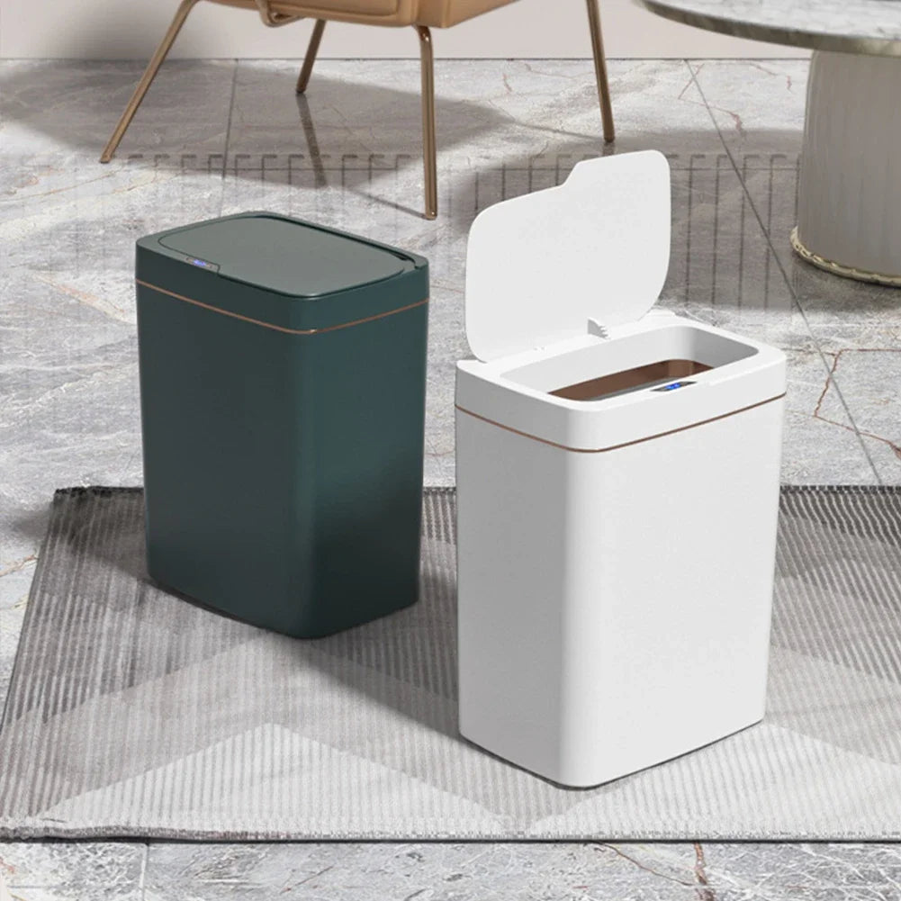 Smart Sensor Trash Can 15L 18L Touchless Quiet Waterproof