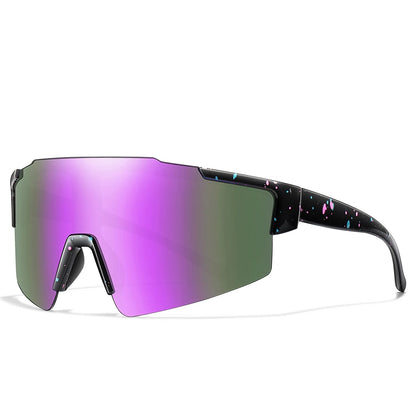 Lightweight unisex sports sunglasses – UV400 polycarbonate lenses, cycling, running, fishing