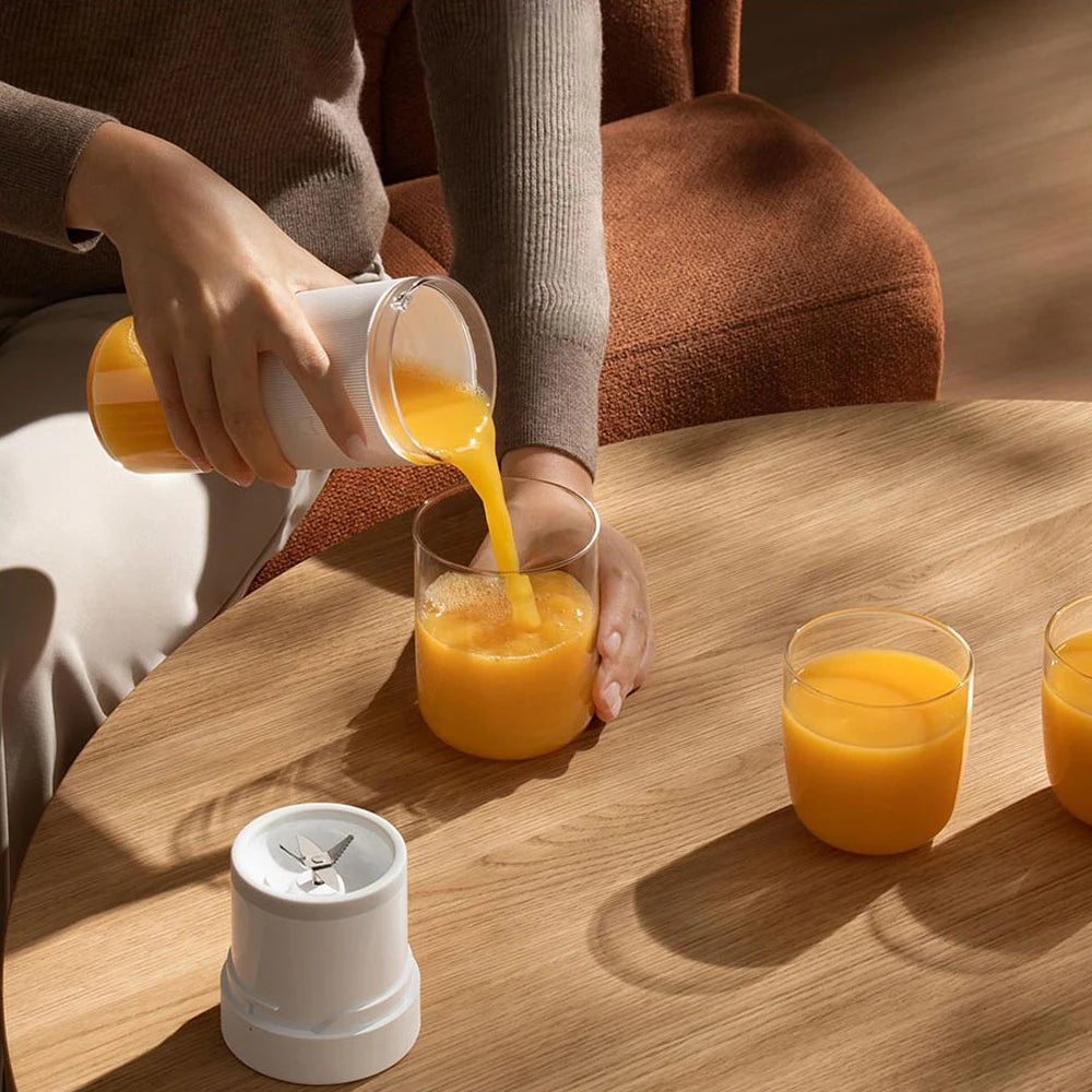 Portable Blender 300ml USB Rechargeable Mini Smoothie Maker Ice Crushing 19500rpm Back to School 2026