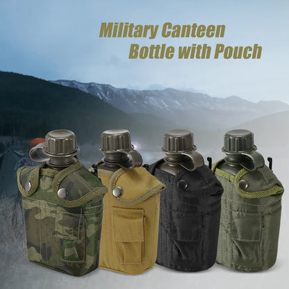 Water Bottle Canteen Fall 2025 Outdoor Hiking Survival Gear Durable Leakproof For Camping And Backpacking