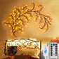 96LED Solar & USB Powered DIY Tree and Vine Lights - 8 Modes Warm White Decorative Lamp for Christmas & Party Home Decor