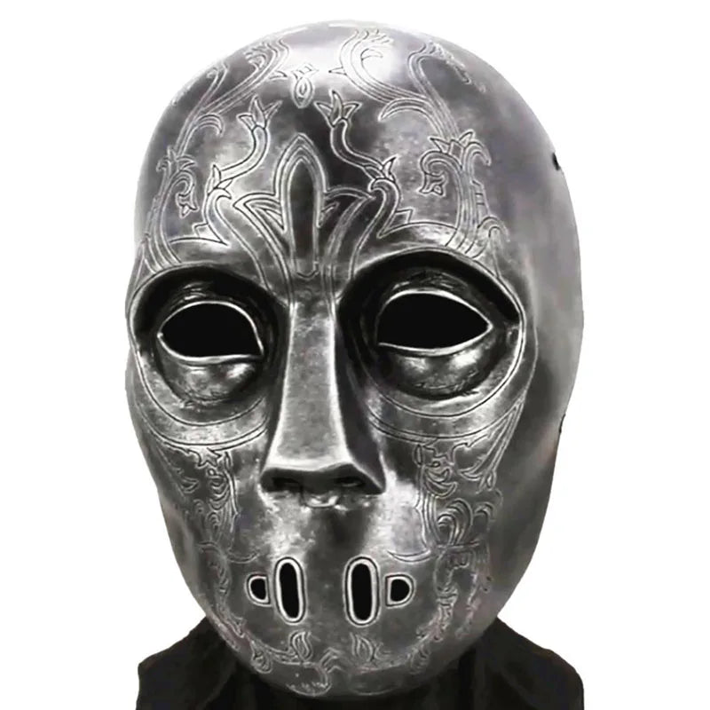 Harry Potter Dooddoenermasker van kunsthars voor cosplay, gemaskerd bal, Halloween en carnaval, Malfoy-rekwisiet 2026