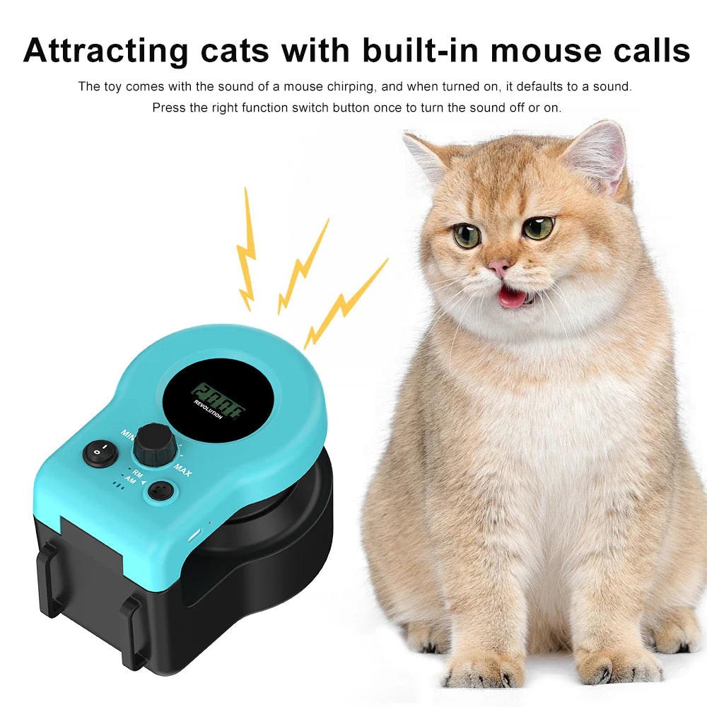 Cat Speed Control Adjustable Speed Cat Wheel Exerciser - Indoor Treadmill for Active Cats ...