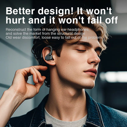 Auriculares de traducción AI inalámbricos con gancho para la oreja Bluetooth