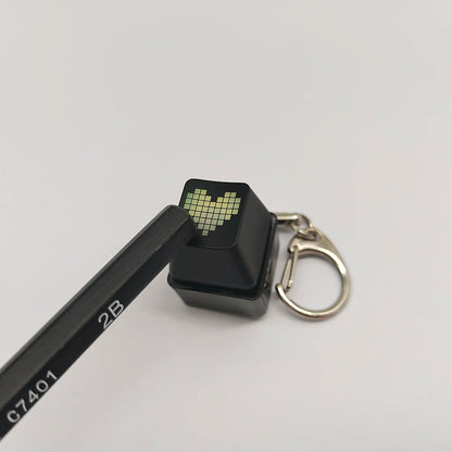 Mechanical Keyboard Keychain RGB Mini Tester Stress Toy