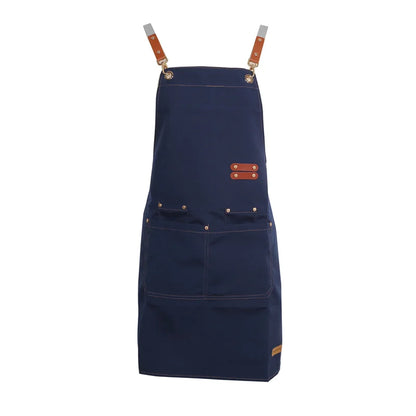 Canvas Apron Waterproof Bib Professional Cafe Catering Apron Fall 2025 Water Resistant Durable