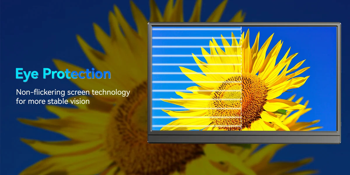 Portable 15.6 Inch 1080P Gaming Monitor 60Hz Second Screen