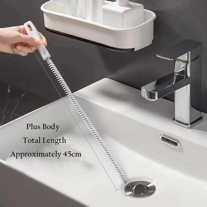 Spazzola Disgorgante Flessibile Rimozione Intasamenti da Capelli per Lavandino Bagno Pulizie di Primavera 2026 Eco Friendly