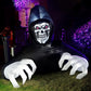 Giant Halloween Inflatable Grim Reaper with LED Eyes – Spooky Outdoor Yard Decoration