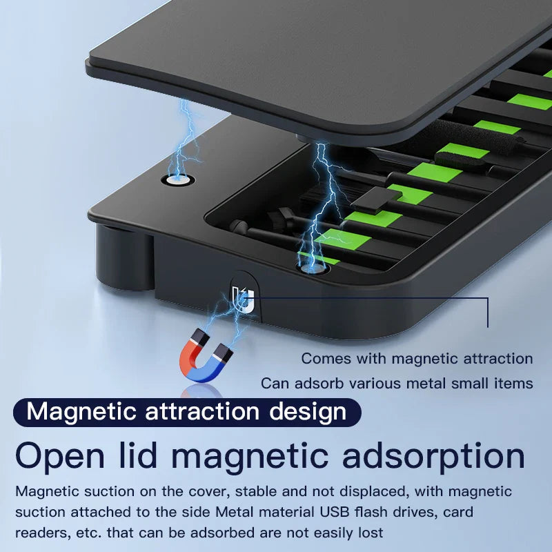 Digitale Reinigingsset 22-in-1 Tech Apparaat Reiniger Set Vakantie 2025 Cadeau Compact Dieptereiniging Telefoon Camera Laptop Verzorging