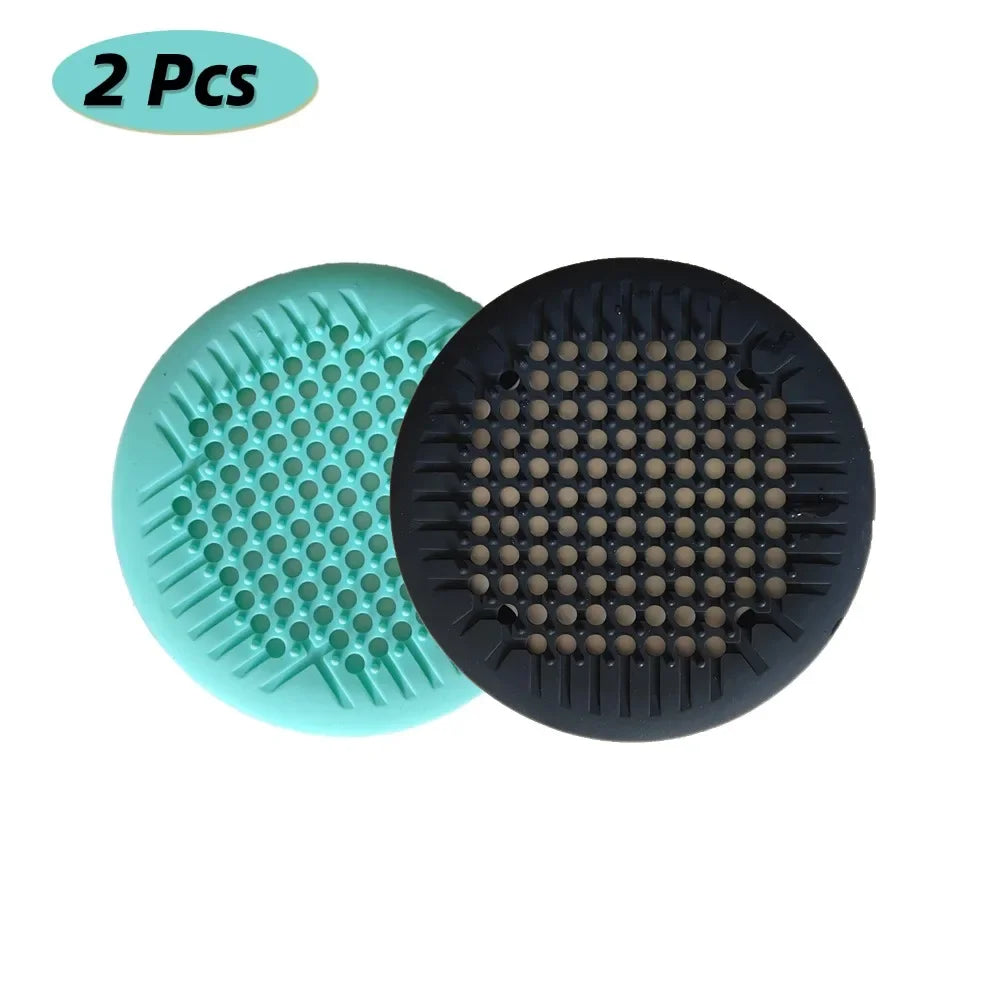 Shower Drain Hair Catcher Silicone Drain Cover - Suction Cup Bath Tub Strainer, Fall 2026 Home Refresh Gift Idea