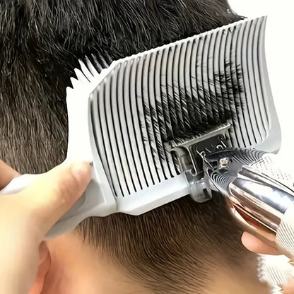 Fading Comb Professional Barber Clipper for Men Heat Resistant Fade Brush