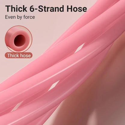 Resistance Band 6 Tube Pedal Puller Fitness Trainer