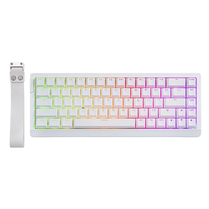 Teclado Mecánico Cableado Magnético al 65 Porciento con Retroiluminación RGB