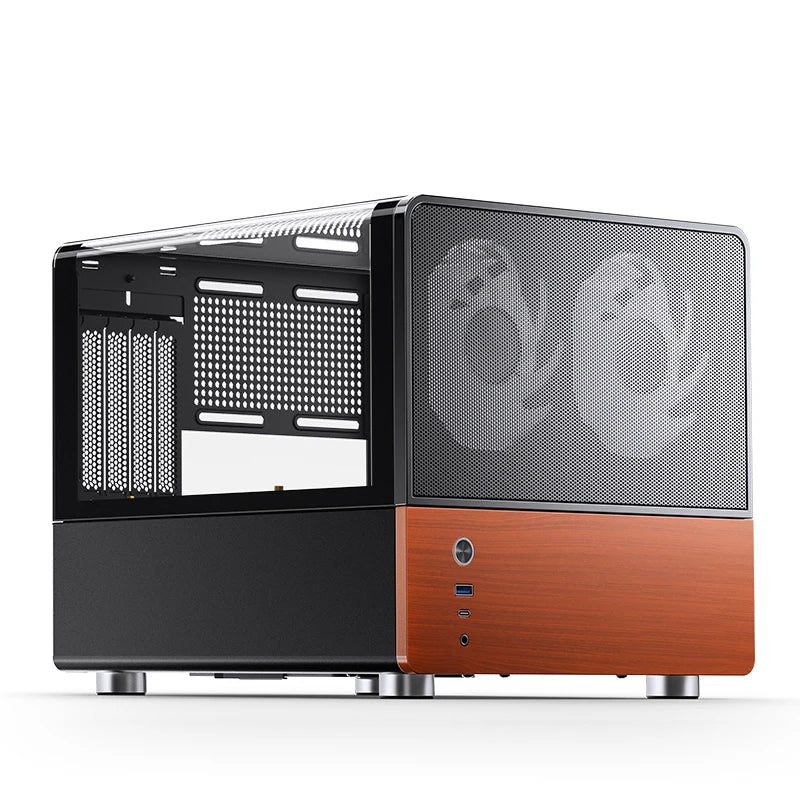 Boîtier PC Mini ITX MicroATX Vue sur Mer Verre Compact Gaming