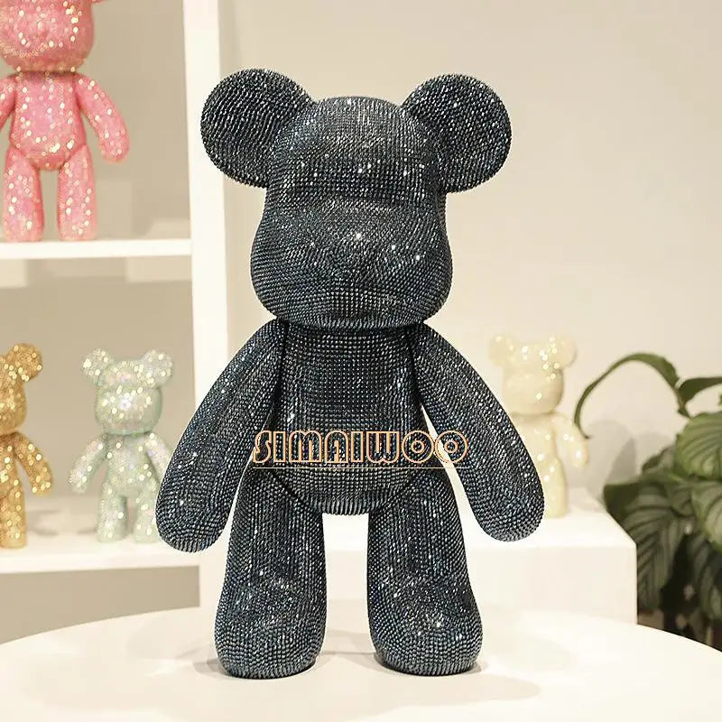 Diamantmalerei Set 5D Vollbohrung Kristall Bär Puppe Weihnachten 2025 DIY Strass Mosaik Funkelnde Wohnkultur Geschenk