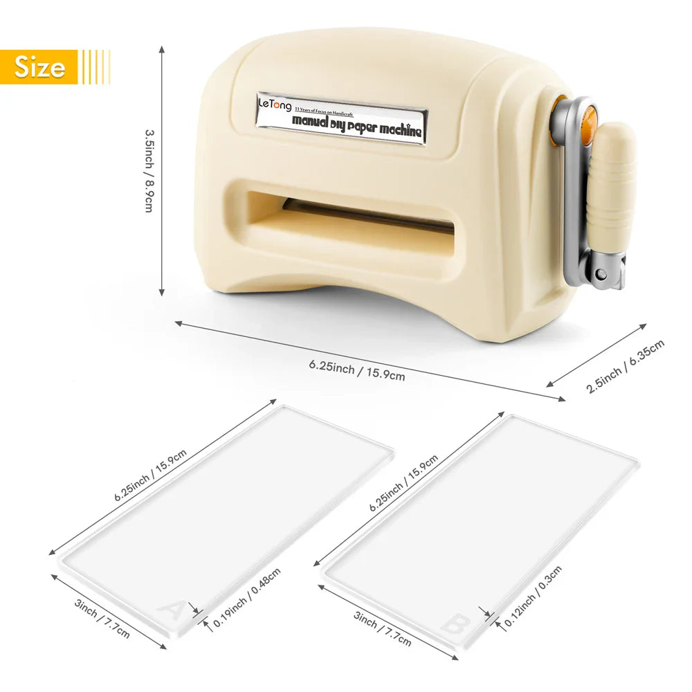 Die Cutting Machine Mini Manual Hand Crank Craft Tool