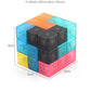 Removable Magnetic Cube Building Blocks - Educational Fidget Puzzle Toy for Kids, Fun Gift for Early Learning