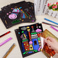 Creative DIY Magic Transfer Painting Craft Kit for Kids - Educational Arts & Crafts Learning Toy, Cartoon Drawing Fun  20x17cm (7.8x6.6 inch)