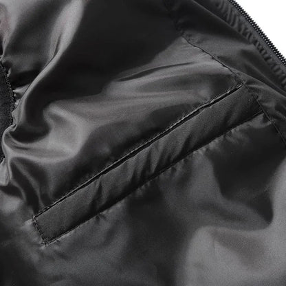 Insulating Men’s Puffer Vest - Hooded, Cotton, For Winter