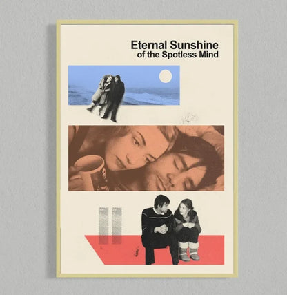 Retro Movie Poster Canvas Collage Mid Century Wall Art