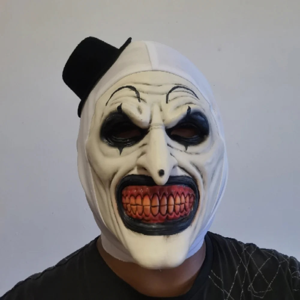 Scary Realistic Latex Horror Full-Face Cosplay Mask Unisex Halloween Party Prop 2026