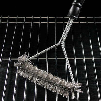 Stainless Steel BBQ Grill Brush Non-Stick Cleaning Tool Heat Resistant – Set of 2, 2026