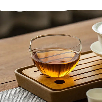 Matcha Chawan Glass Bowl Heat Resistant Ceremonial Tea