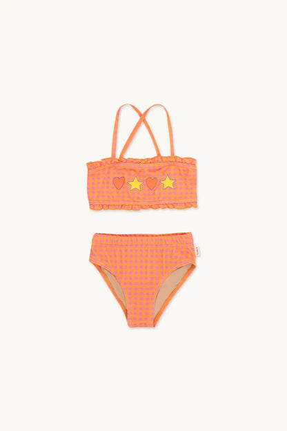Lightweight unisex one-piece swimsuit - casual cut, nylon, beach & pool wear for kids