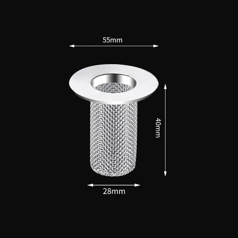 Pop-Up Drain Stopper Basin Hair Catcher Stainless Steel Filter Anti-Odor Fall 2026 Home Upgrade
