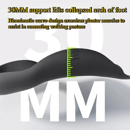 Ortopædiske Sålindlæg med Bue Støtte til Flade Fødder Sneakers Indlæg til Plantar Fasciitis
