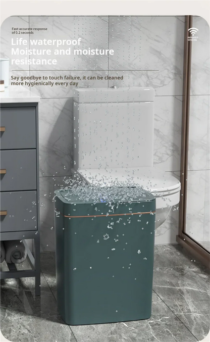 Touchless Smart Sensor Trash Can 15L Waterproof Automatic