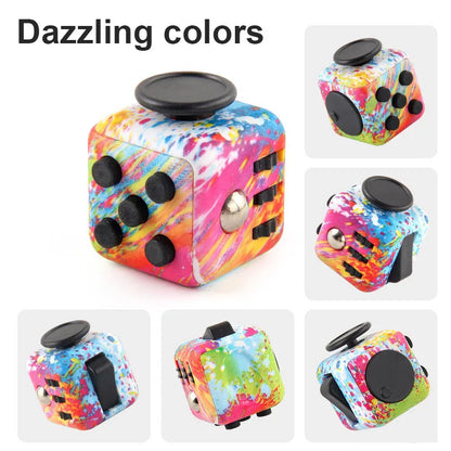 Fidget Cube Stress Relief Toy Sensory Dice For Focus