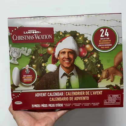 Calendario de Adviento 24 Días Figuras 3D Regalo de Cuenta Regresiva de Navidad