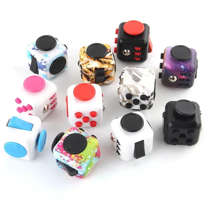 Fidget Cube Stress Relief Toy Sensory Dice For Focus