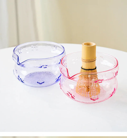 Matcha Rührglas Schüssel Hitzebeständige Tee Besen Schüssel