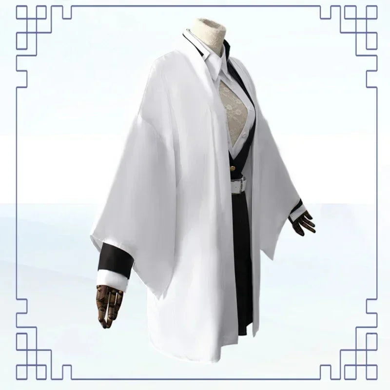 Demon Slayer Kanroji Mitsuri Kimono Haori Cosplay Costume Set with Wig for Adults Kids Halloween 2026