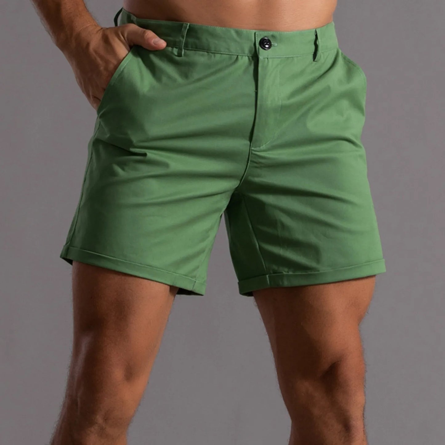 Breathable Surf Quick Drying Casual Shorts with Pockets - Loose Straight Fit for Men