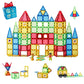 Magnetic Building Tiles Set - 3D STEM Stacking Blocks for Kids, Educational Magnet Toys for Boys & Girls